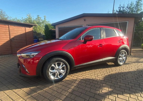 Mazda CX-3 cena 69000 przebieg: 90000, rok produkcji 2017 z Wągrowiec małe 37